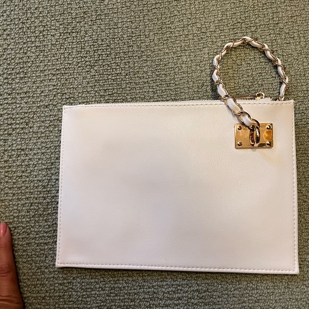 Sandra Robert clutch - white